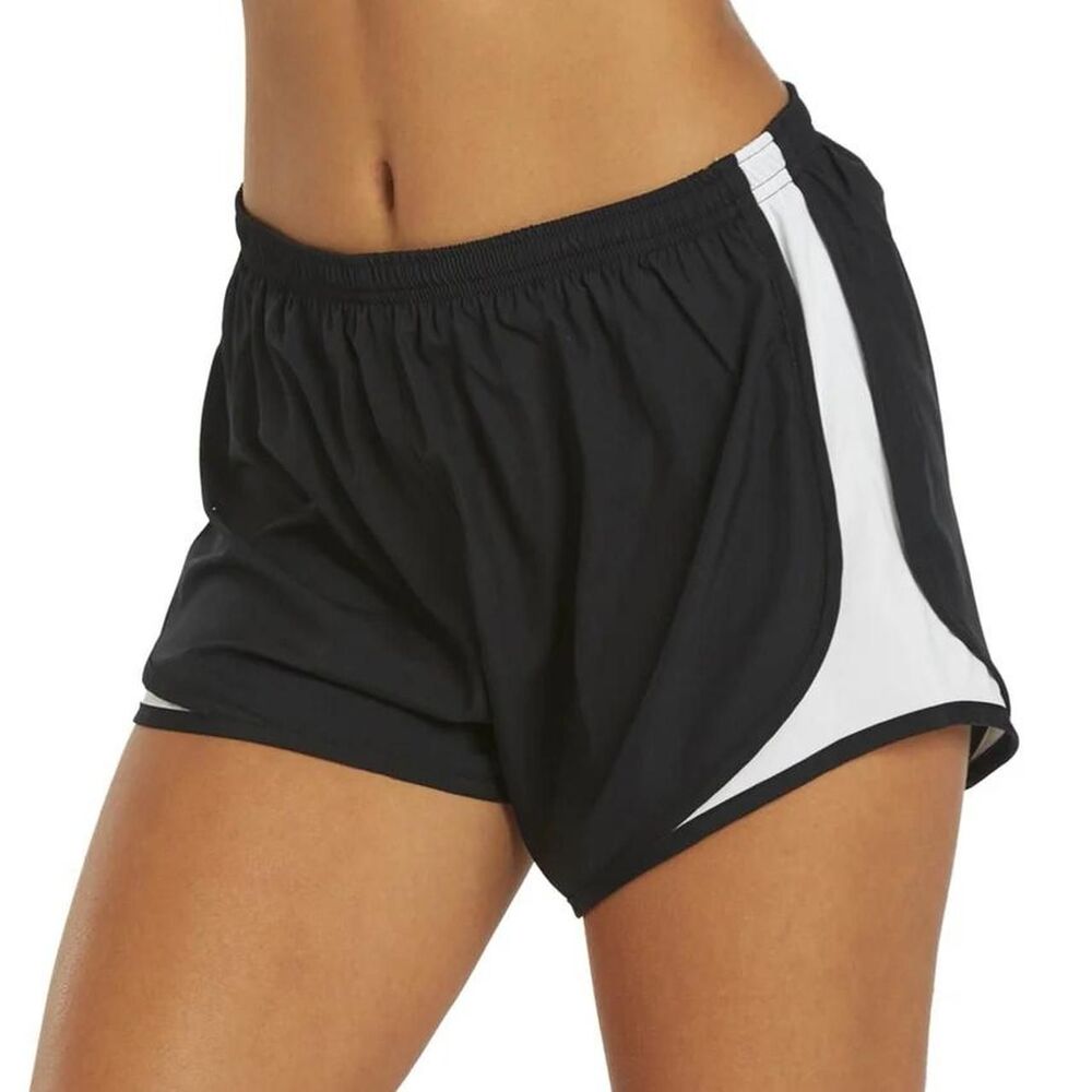 Tek-gear Women's Black and White Shorts
